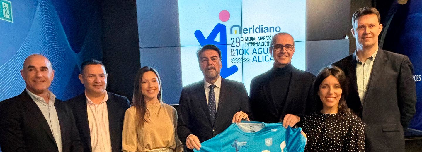 Meridiano Seguros continues to back sport as sponsor of the Alicante Half Marathon