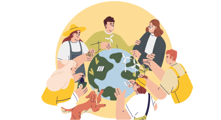 Mum, Dad, let’s look after the planet