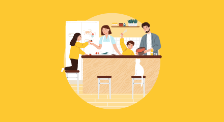 Mamá, papá ¿Qué comemos hoy?