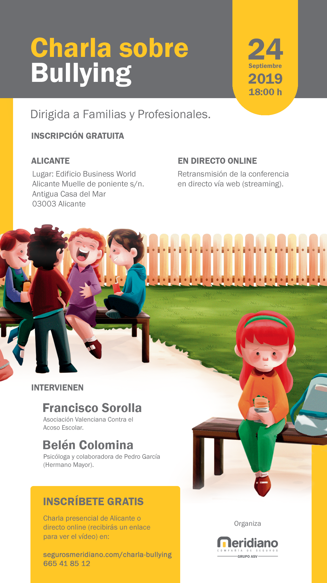 Charla Gratis Sobre El Bullying Para Familias Y Profesionales